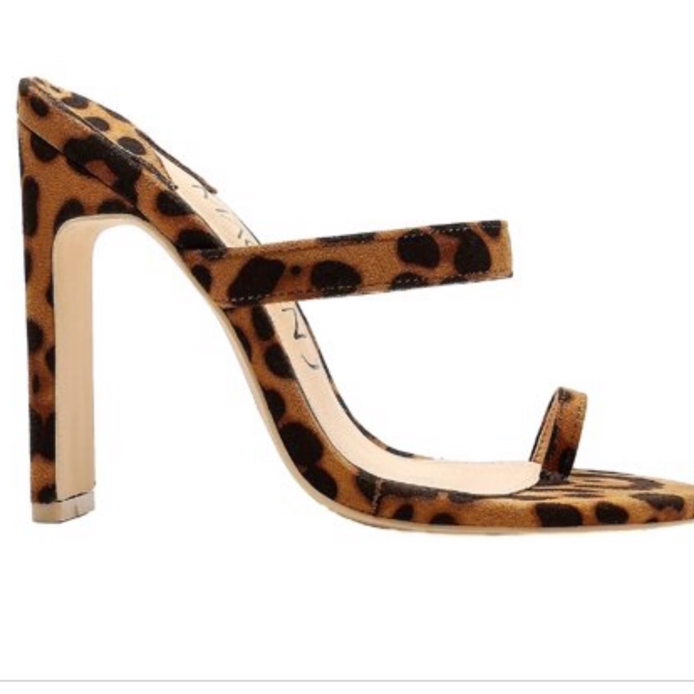 Toe Ring Flat High Heel Slip On Slides Mules